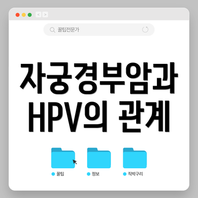 자궁경부암과 HPV의 관계