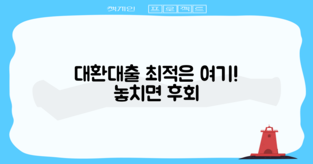 대환대출, 최적은 어디?