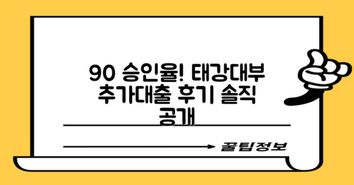 신용회복 태강대부: 추가대출 승인율 90% 후기