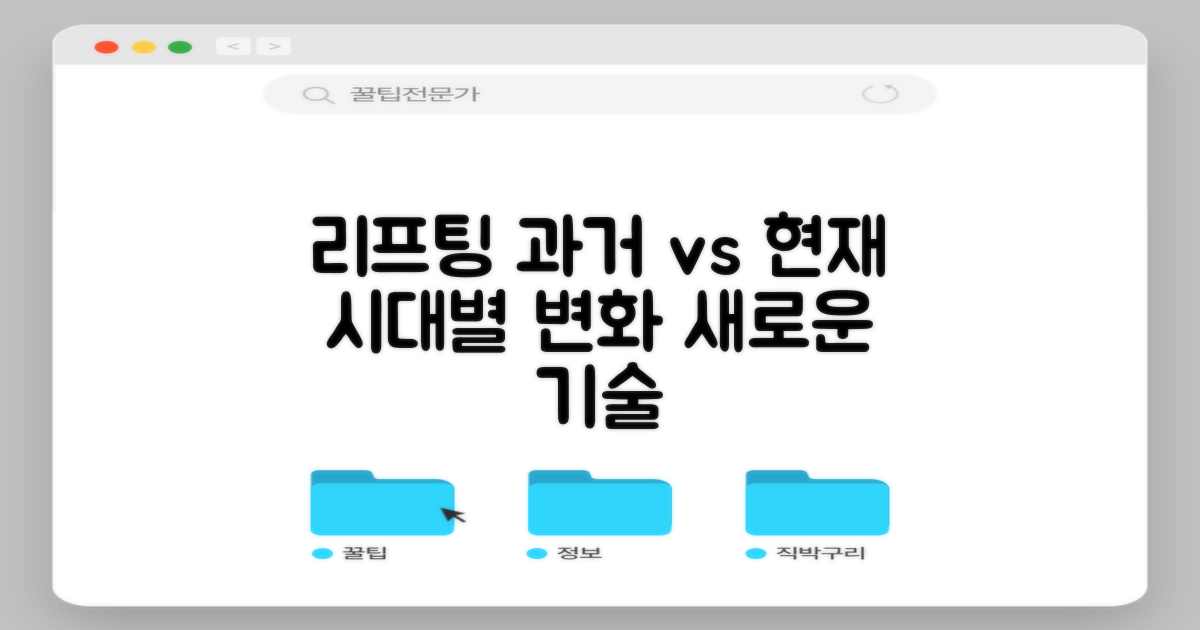 리프팅: 과거와 현재