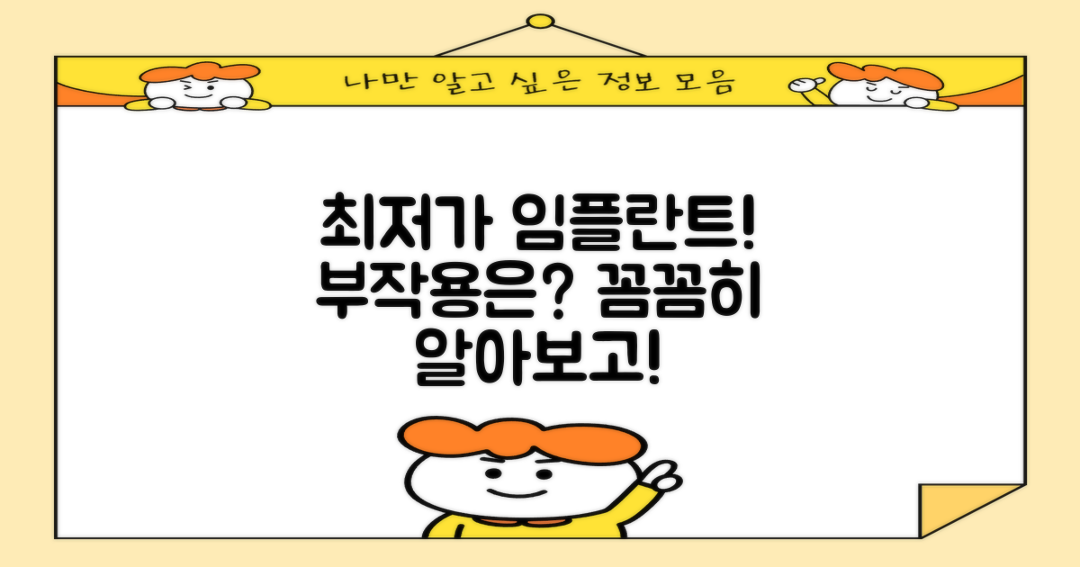 2023 임플란트 최저가 & 부작용: 알고 투자를!